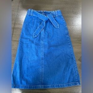 Miss Selfridge denin skirt
